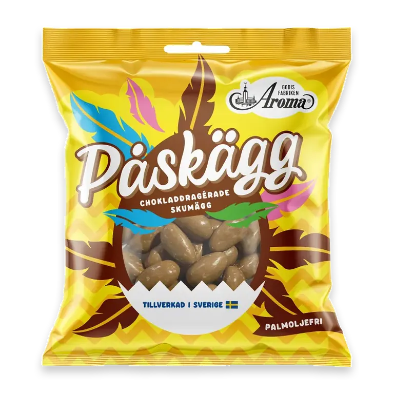 Påskägg Chokladdragé 90g