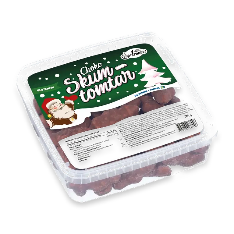 Skumtomtar Choco 370g