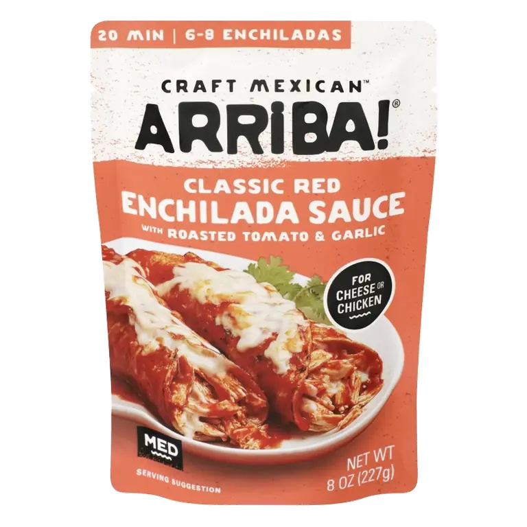 Arriba! Classic Red Enchilada Seasoning Sauce, 8oz