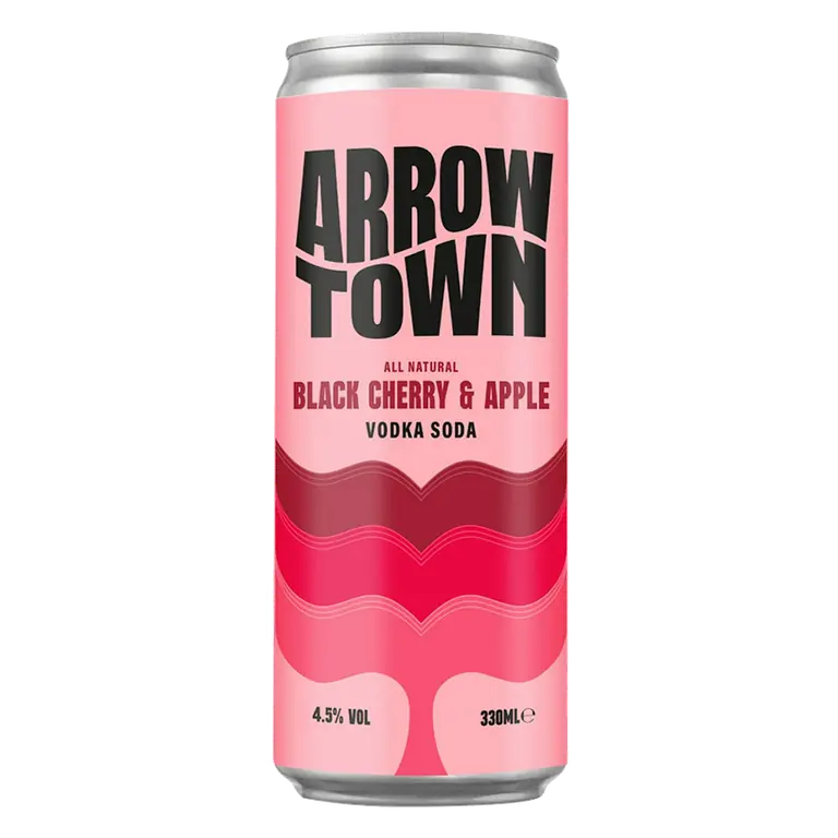330ml Black Cherry & Apple Vodka Soda Can