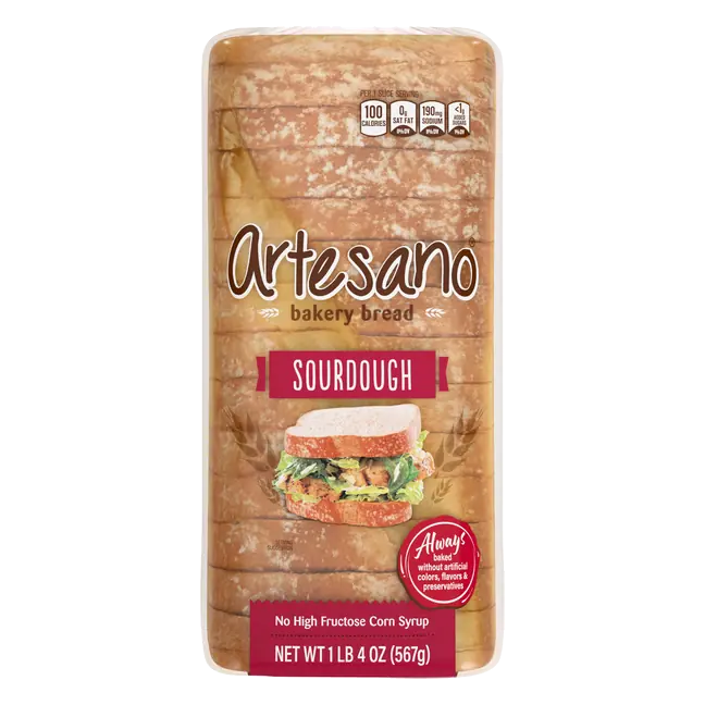Sourdough Bakery Bread Sliced