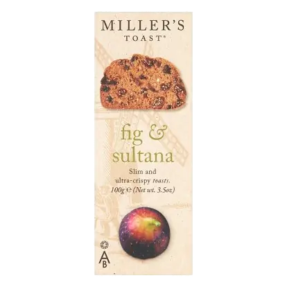 Miller's Toast Fig & Sultana