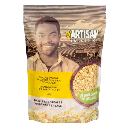 QC Organic Oats Flakes 500 g