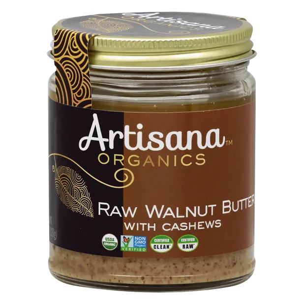 Raw with Cashews Walnut Butter