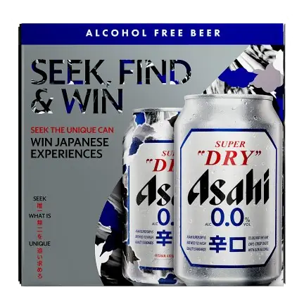 Super Dry 0.0% Alcohol Free Beer