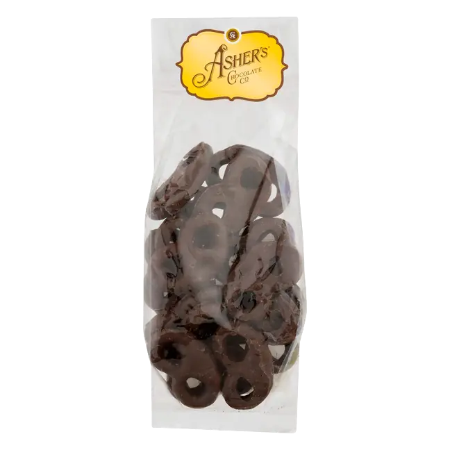 Dark Chocolate Coated Mini Pretzels