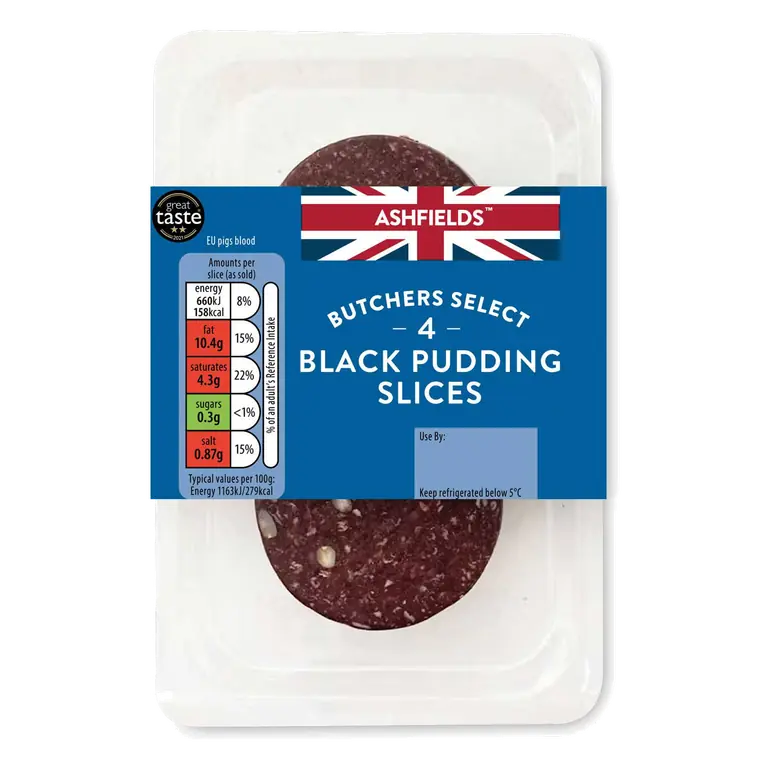 Black Pudding Slices 4 Pack