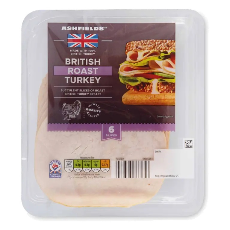 Ready to Eat British Turkey Breast 6 Slices