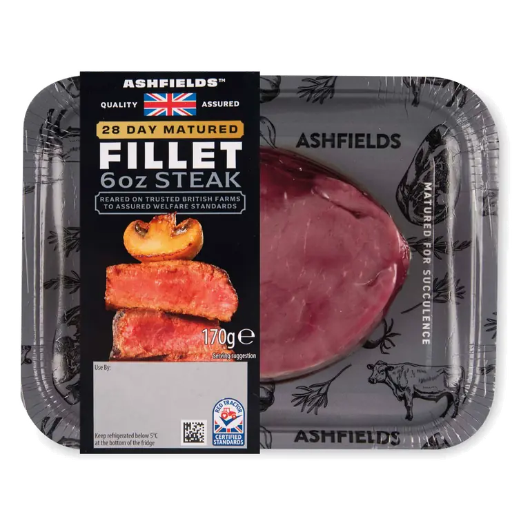 100% British Fillet Steak 28 Day Matured