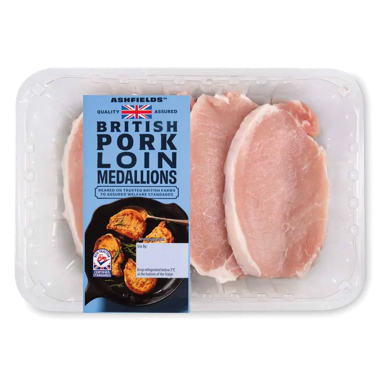 British Lean Pork Loin Medallions