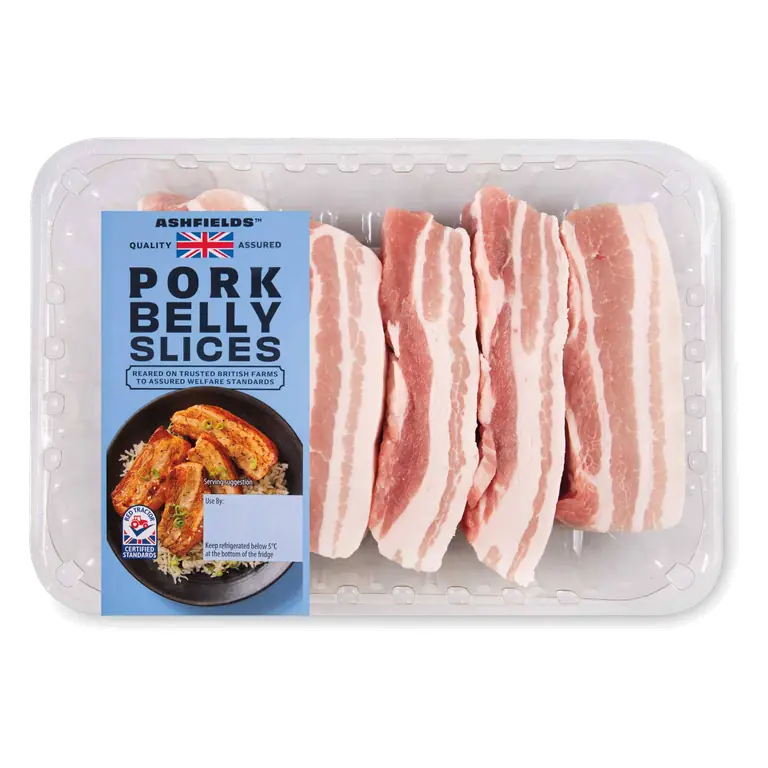 British Pork Belly Slices