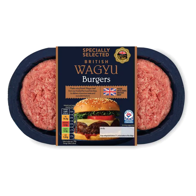 British Wagyu Beef Burgers