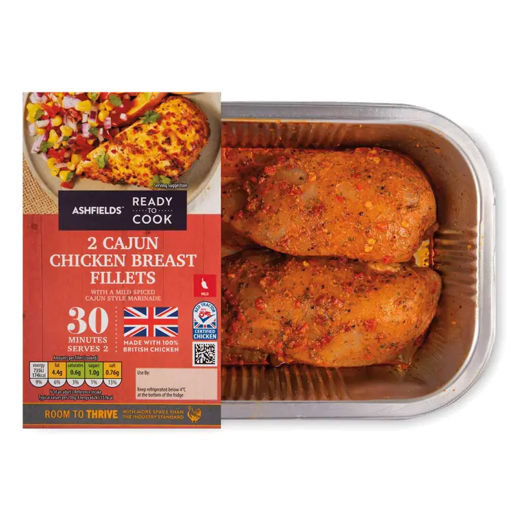 Cajun Chicken Breast Fillets 2 Pack
