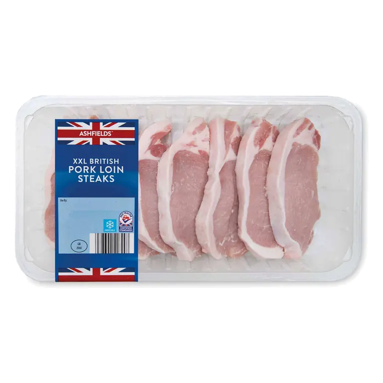 Extra Large British Pork Loin Steaks