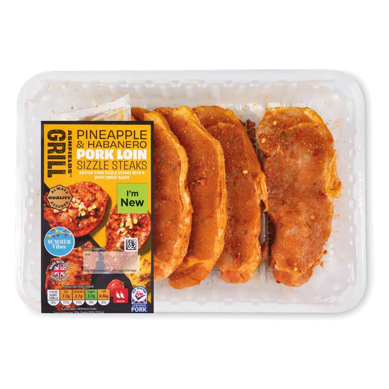 Pork Sizzle Steaks Habanero