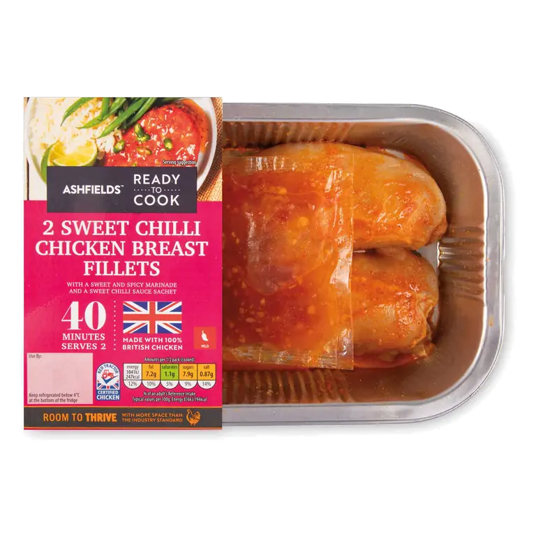 Sweet Chilli Chicken Breast Fillets 2 Pack