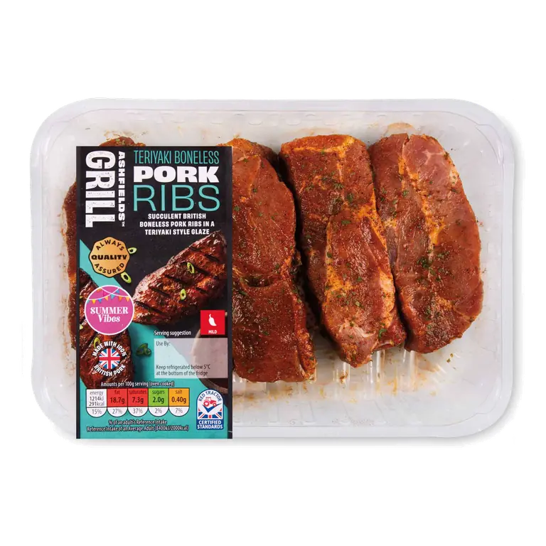 Teriyaki Boneless Pork Ribs
