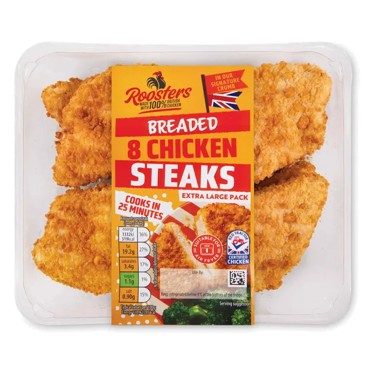 XXL Breaded Chicken Steak