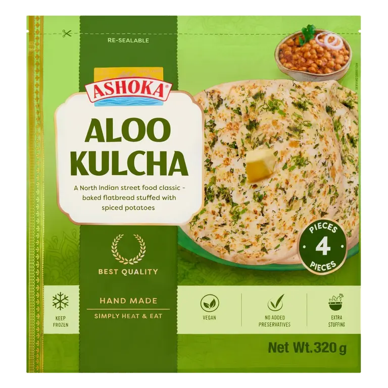 Aloo Kulcha 4 Piece Pack 320g
