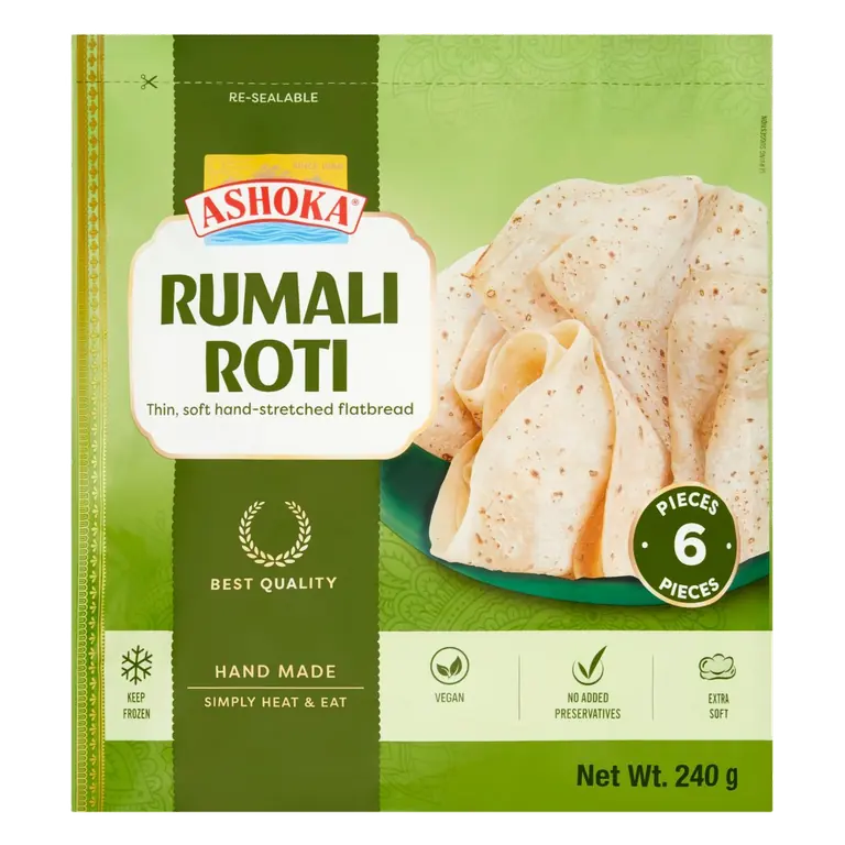 Rumali Roti Dairy Free