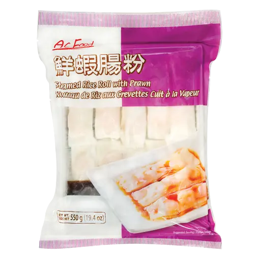 Frozen Steamed Rice Roll Prawns 550 g