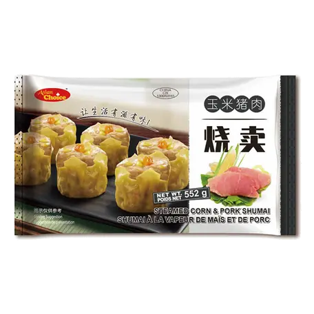 Frozen Steamed Shumai Corn & Pork 552 g