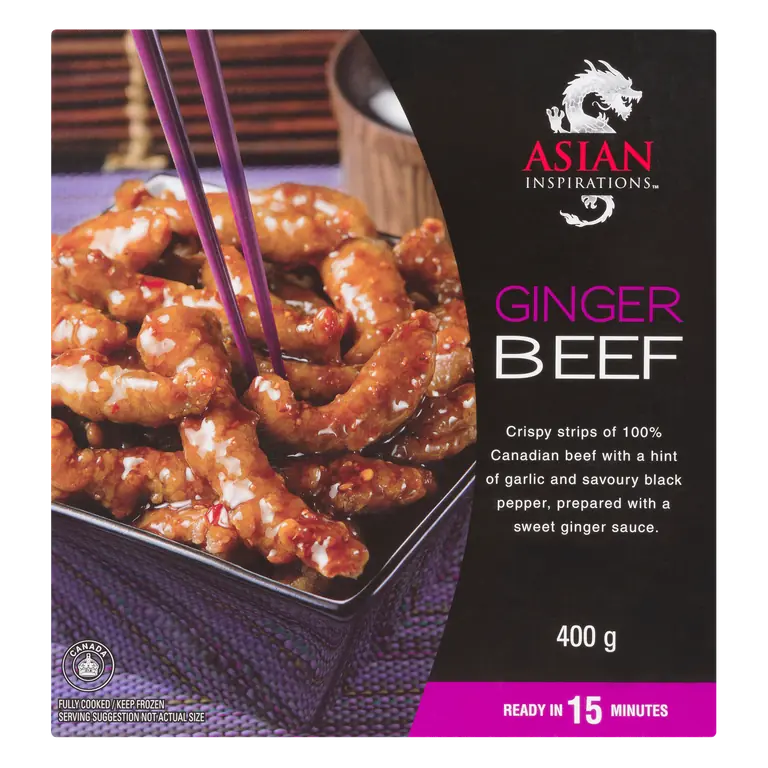 Frozen Gingered Beef 400 g