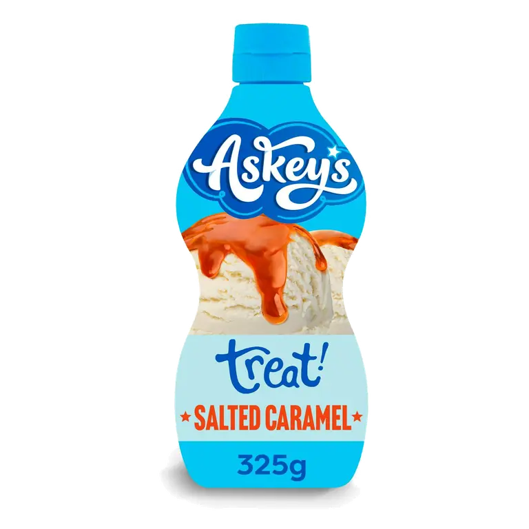 Treat Salted Caramel Flavour Topping 325g