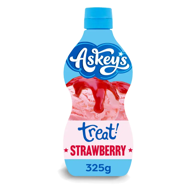 Askeys Treat! Strawberry Flavour Sauce 325g