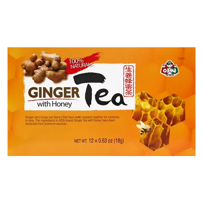 Ginger Tea, with Honey, Bags