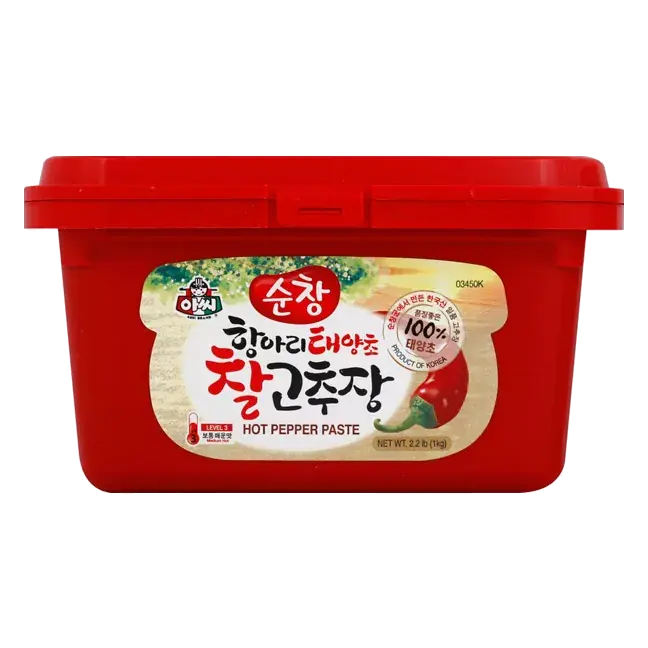Hot Pepper Paste, Level 3 Medium Hot