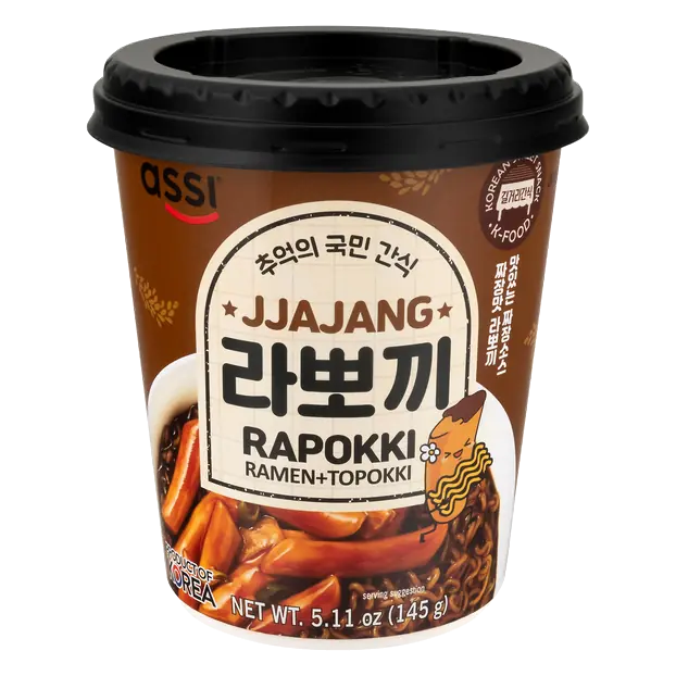 Instant Rapokki Ramen Noodle + Topokki Rice Cake Cup