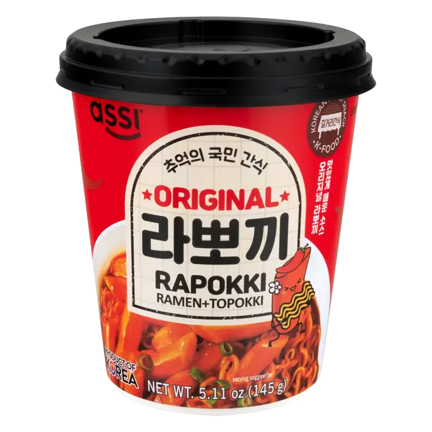 Original Rapokki Ramen + Topokki Cup