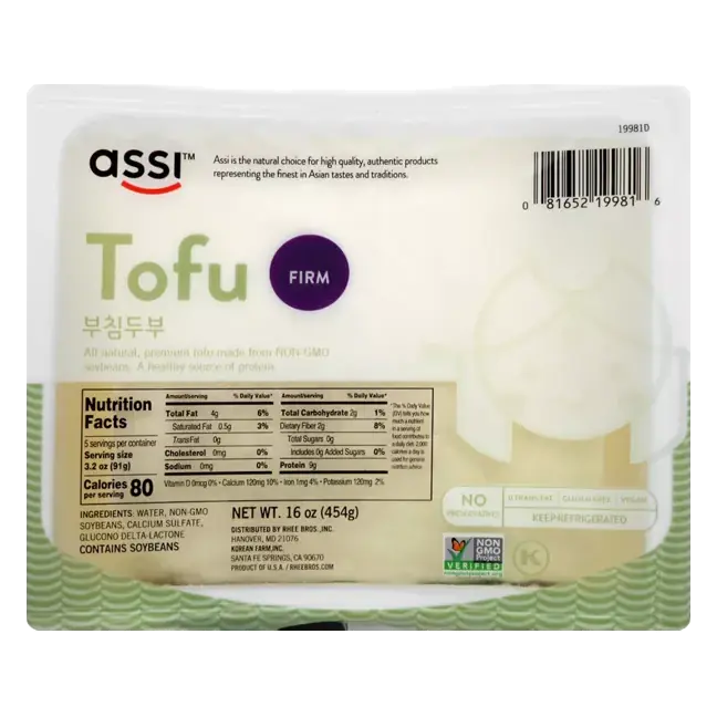 Tofu, Firm