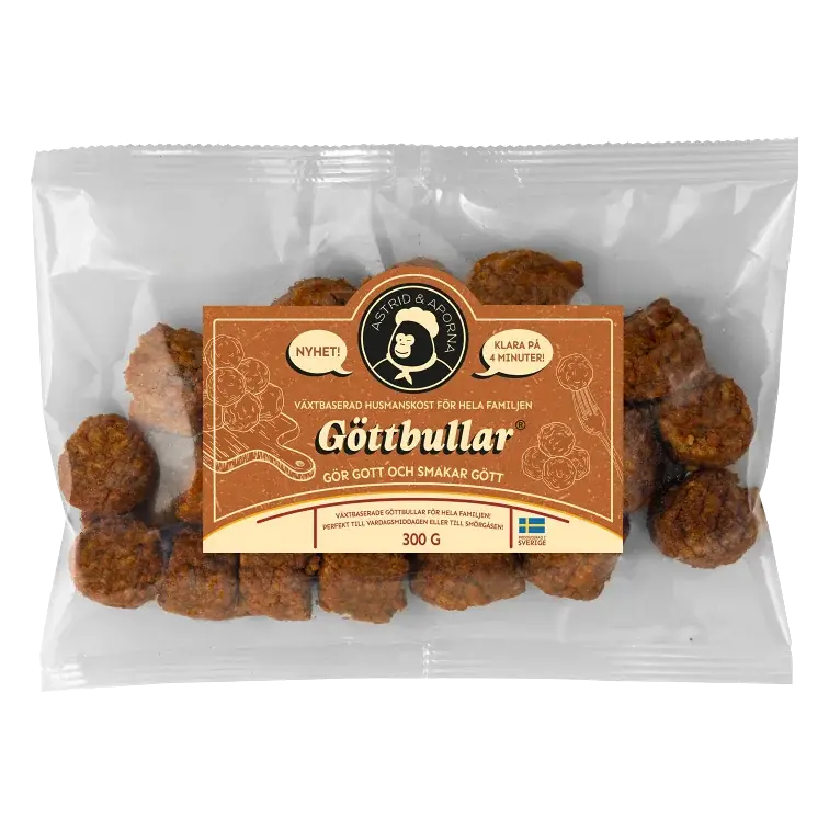 Göttbullar Färska Växtbaserade Vegobullar 300g