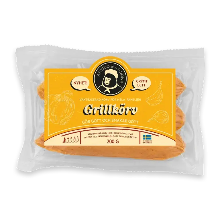 Grillkorv Växtbaserad 200g