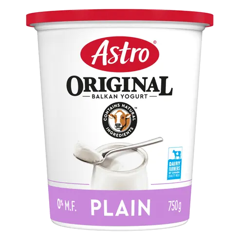Original 0% Yogurt Balkan Style Plain 750 g