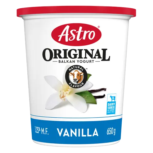 Original 3.25% Yogurt Balkan Style Vanilla 650 g