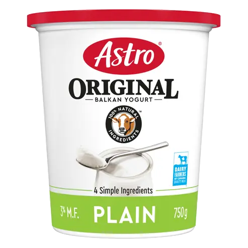 Original 3% Yogurt Balkan Style Plain 750 g