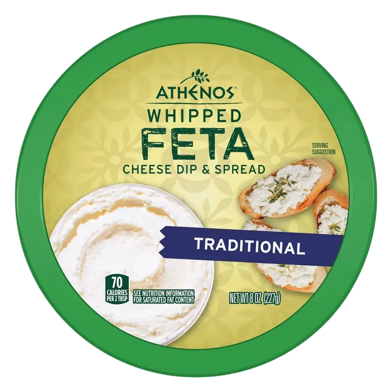 Athenos Whipped Feta Cheese Dip & Spread, 8oz
