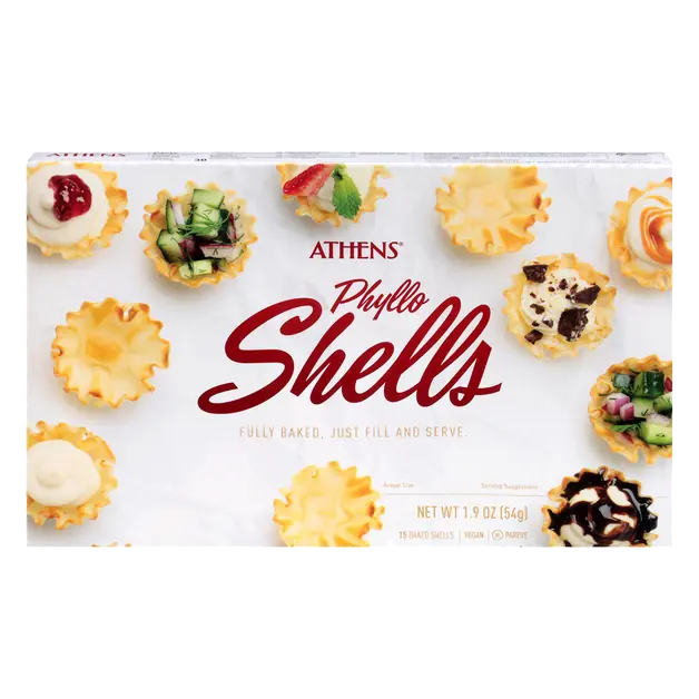Fillo Dough Shells Mini - 15 ct Frozen