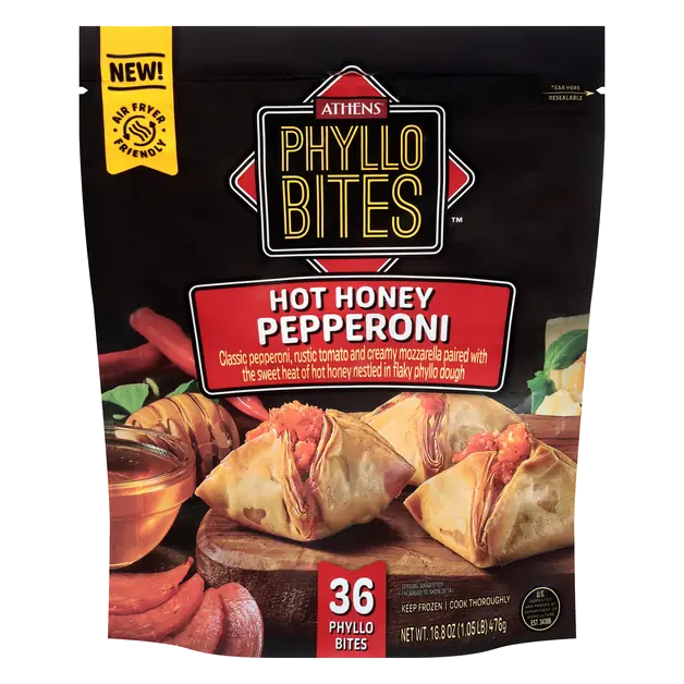 Hot Honey Pepperoni Phyllo Bites - 36 ct Frozen