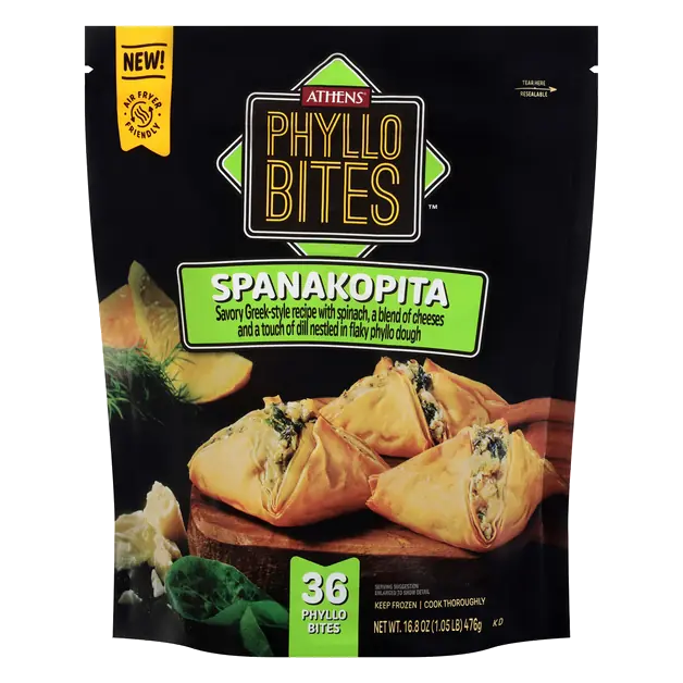 Spanakopita Phyllo Bites - 36 ct Frozen