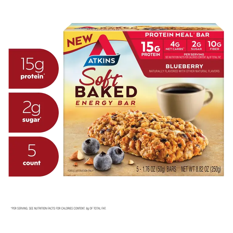 Blueberry Soft Baked Energy Bar