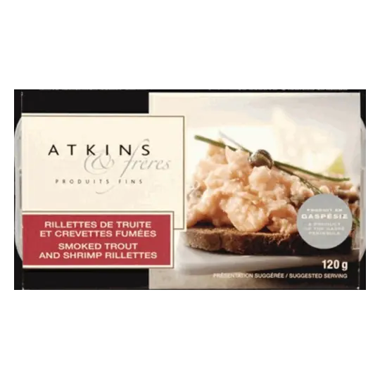 Rillettes Trout And Shrimp 120 g (frozen)
