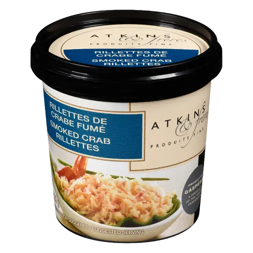 Atkins Freres Smoked Crab Rillettes 120 g (frozen)