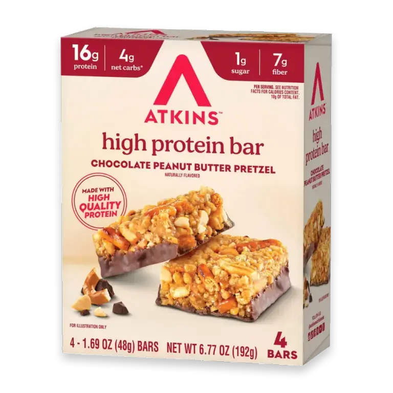 High Protein Meal Bar Peanut Butter Pretzel