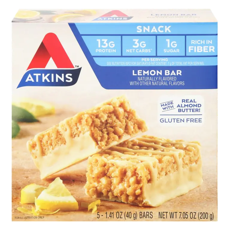 Lemon Flavored Snack Bars
