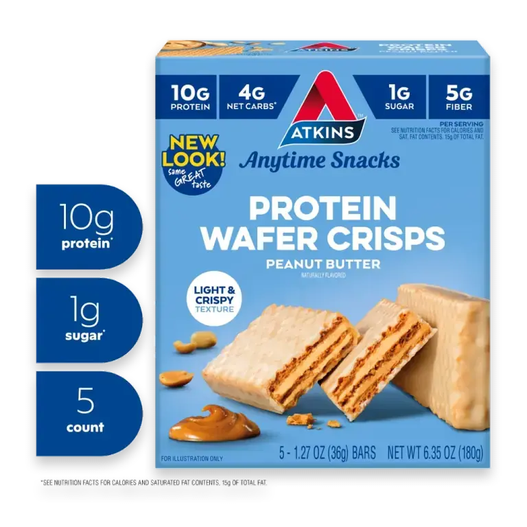 Peanut Butter Protein Wafer Crisps