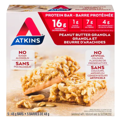 Protein Bar Peanut Butter Granola 5 Pack 240 g
